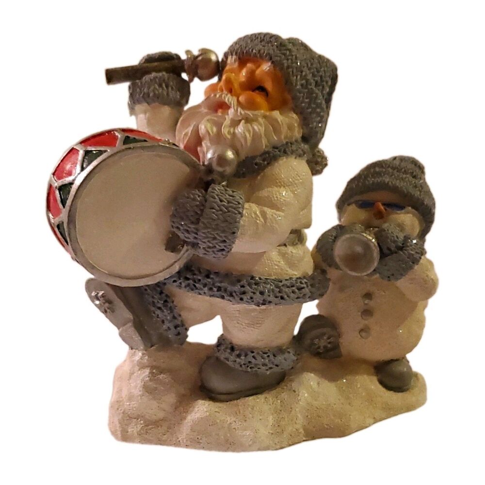 Snow Buddies Resin Figurine “Slick Sounds of Christmas” 2000